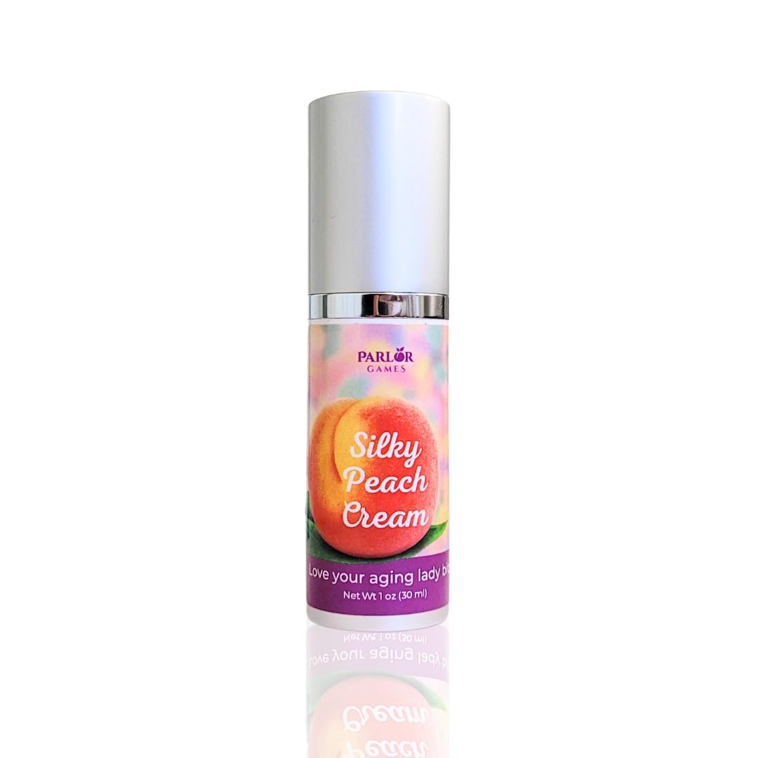 Parlor Games Silky Peach Cream Bioidentical Estriol Cream for Women